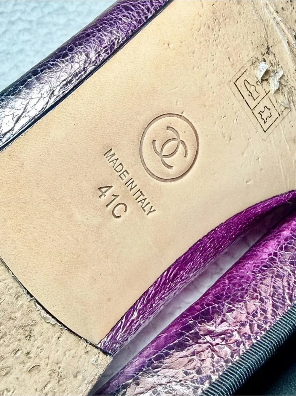 CHANEL ballet flats